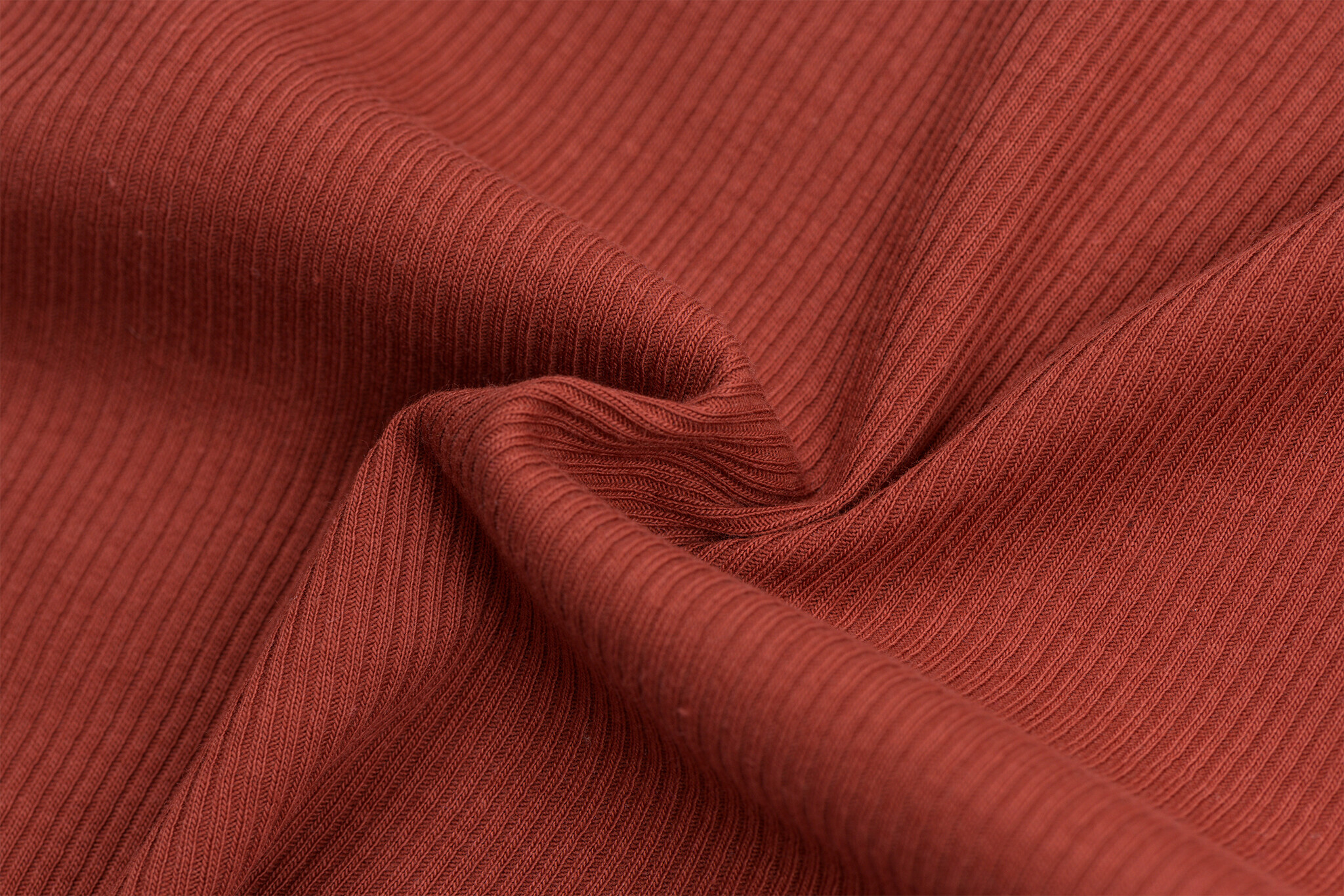 Rib Jersey Stof Roest