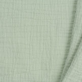 Hydrofiel Stof Dusty Groen – Zacht, Ademend en Duurzaam