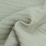 Hydrofiel Stof Dusty Groen – Zacht, Ademend en Duurzaam