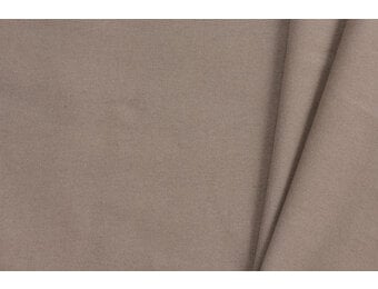 Katoen Flanel Stof Taupe
