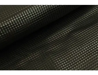 Kunstleer Piramide Zwart- Antraciet