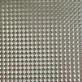 Kunstleer Piramide Zilver