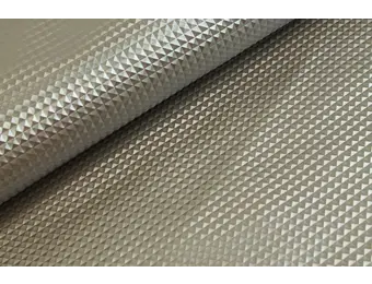 Kunstleer Piramide Zilver