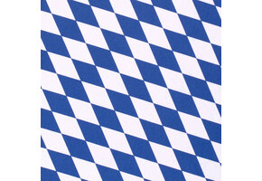 Terlenka Beierse Ruit Wit Blauw