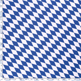 Terlenka Beierse Ruit Wit Blauw