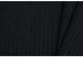 Brede Ribcord 2.5W Uni Zwart