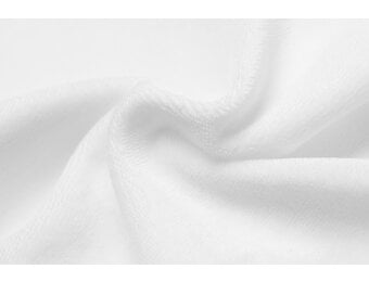 Nicky Velours Stof Wit