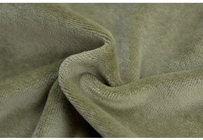 Nicky Velours Olijfgroen