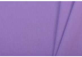 Uni katoen stof lila