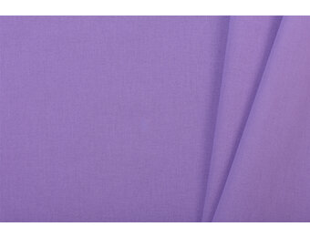 Uni katoen stof lila