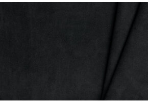 Stretch Imitatie Suède Stof Zwart