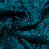 Velours de pannes uni petrol