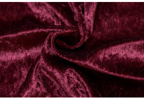 Velours de pannes uni donker bordeaux