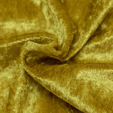 Velours de pannes uni licht goud