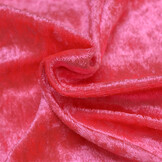 Velours De Panne Fluor Roze