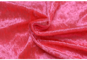 Velours De Panne Fluor Roze