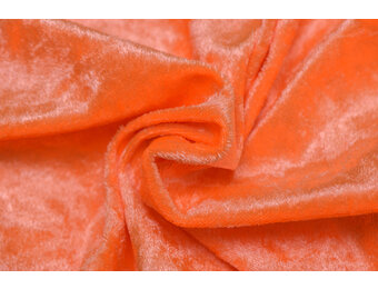 Velours De Panne Fluor Oranje