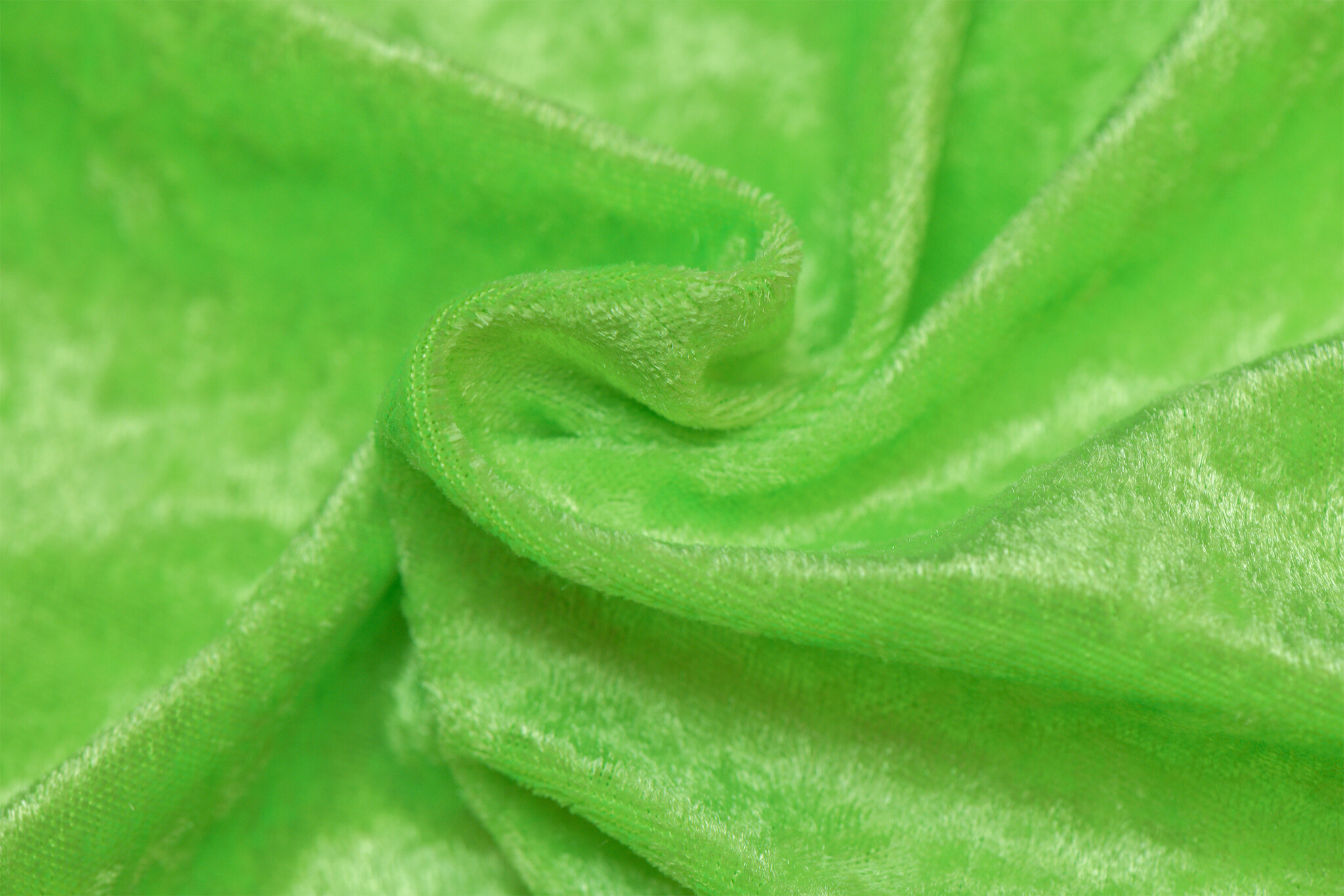 Velours De Panne Fluor Groen