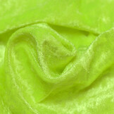 Velours De Panne Fluor Citroen Geel