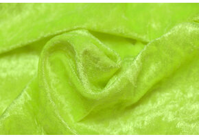 Velours De Panne Fluor Citroen Geel