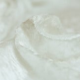 Velours de pannes uni ecru