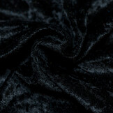 Velours de pannes uni zwart