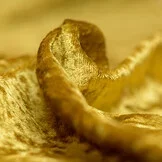 Velours de pannes uni goud