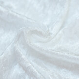 Velours de pannes uni wit