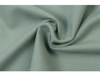 Katoen Flanel Uni Dusty Mint
