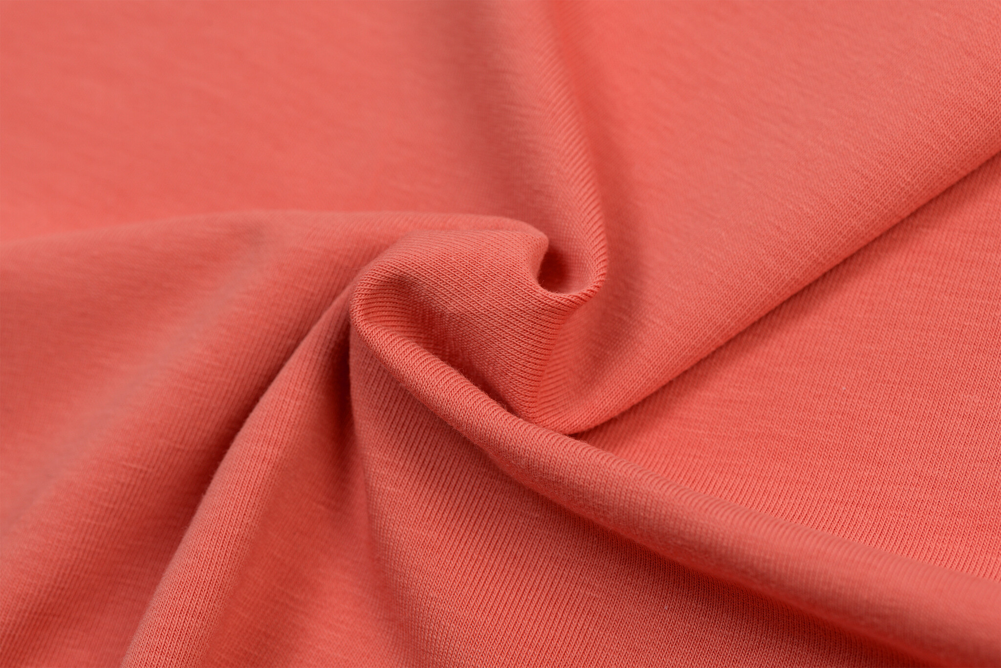 Organic French Terry Stof Perzik