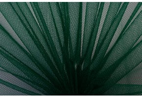 Tule Stof Flessengroen