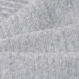 Brede Ribfluweel Jersey Stof Grijs Melange – Zacht & Stijlvol