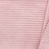 Brede Ribfluweel Jersey Stof Oud Roze – Zacht & Stijlvol