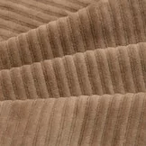 Brede Ribfluweel Jersey Stof Lichtbruin – Zacht & Stijlvol