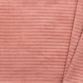 Brede Ribfluweel Jersey Stof Klei Roze – Zacht & Stijlvol