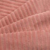 Brede Ribfluweel Jersey Stof Klei Roze – Zacht & Stijlvol