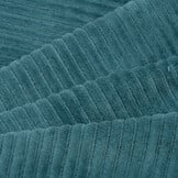 Brede Ribfluweel Jersey Stof Emerald Groen – Zacht & Stijlvol