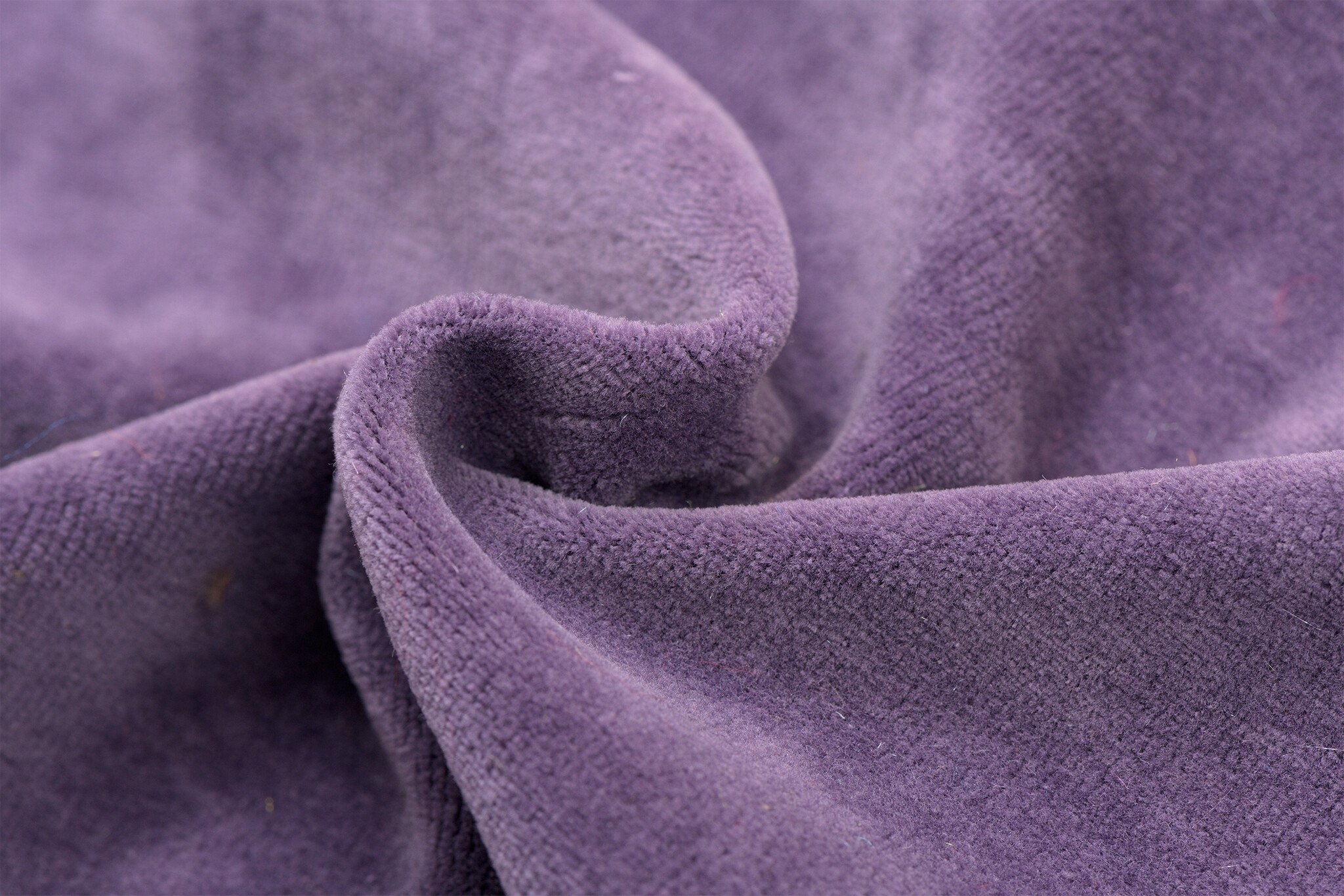 Nicky Velours Stof Dusty Paars – Zacht, Warm & Rekbaar Fluweel