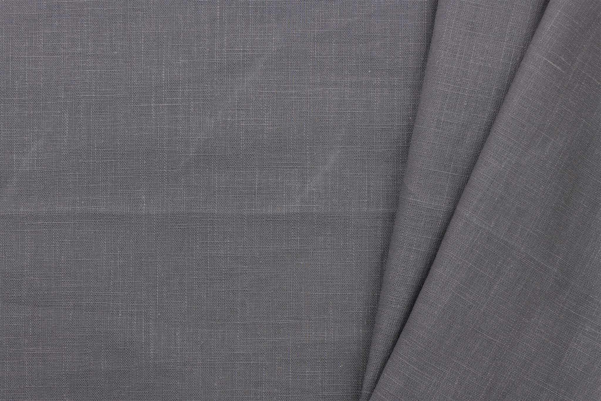 Linnen Stof Donkergrijs