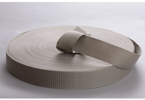 Tassenband Zandgrijs 25mm