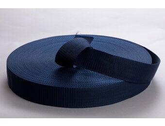 Tassenband Marine 25mm