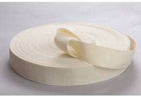 Tassenband Ecru 40mm