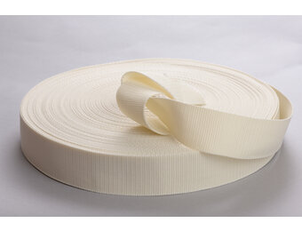 Tassenband Ecru 40mm