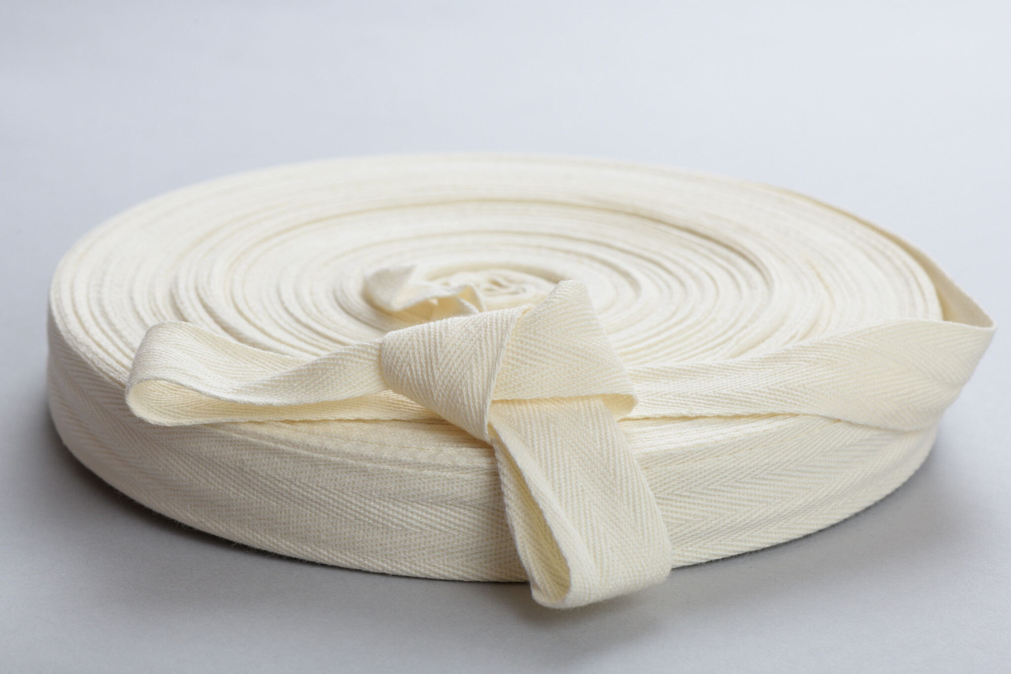 Keperband Katoen Ecru 25mm