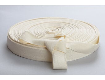 Keperband Katoen Ongebleekt 25mm