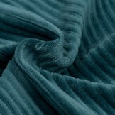 Brede Ribfluweel Jersey Stof Emerald Groen – Zacht & Stijlvol