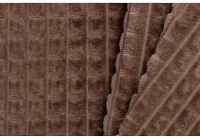 Interieurstof Velours Deco Square Bruin