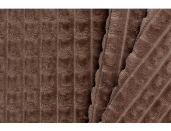 Interieurstof Velours Deco Square Bruin