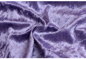 Velours de pannes uni lila
