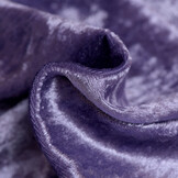 Velours de pannes uni lila